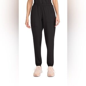 NWT Scrubstar Women’s Seasonal Pull-On Hybrid Pants, Sizes XS Black